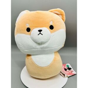 Mewaii Mushroom Family Plush: Shiba Inu Plush Pillow Kawaii 8" NWT Kid Pillow